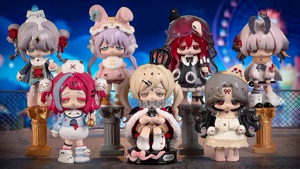 「喪係甘ロリ：カラス楽園」シリーズ 第二弾 アソートボックス フィギュア Amazon.co.jp: Raineed Missy甘くて退廃的なロリ第二弾 からすの楽園